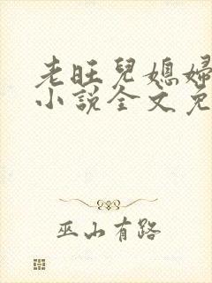 老旺儿媳妇秦雨小说全文免费阅读