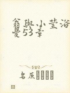 翁与小莹浴室欢爱53章