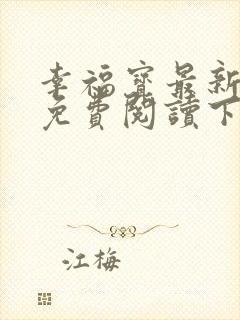 幸福宝最新章节免费阅读下载