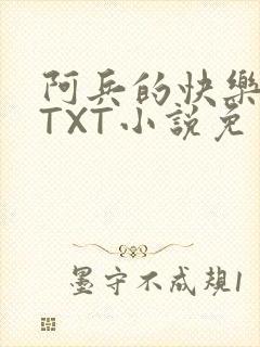 阿兵的快乐生活TXT小说免费阅读全章