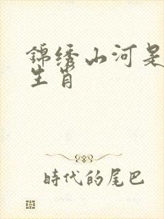 锦绣山河是什么生肖