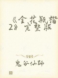 《金花瓶楷梅花2》完整版