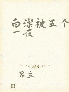 白洁被五个人玩一夜