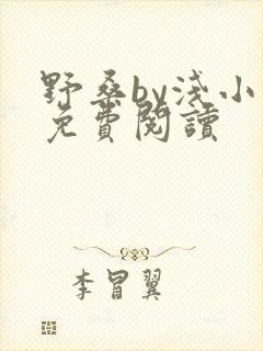 野桑by浅小说免费阅读