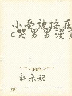 小受被按在墙上c哭男男漫画