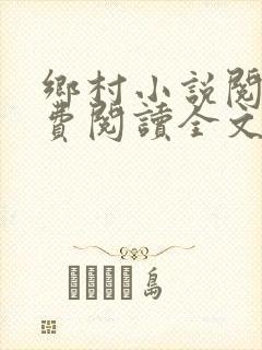 乡村小说阅读免费阅读全文封面