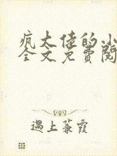 疯大佬的小玩物全文免费阅读小说封面