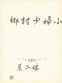 乡村少妇小说