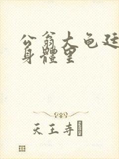 公翁大龟廷进我身体里