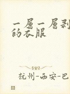 一层一层剥开你的衣服