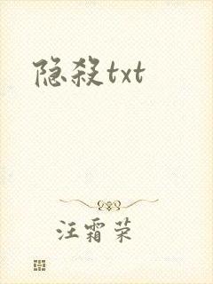隐杀txt