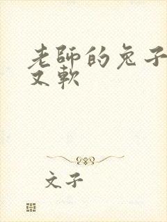 老师的兔子又大又软