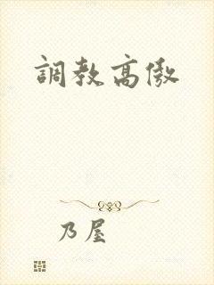 调教高傲