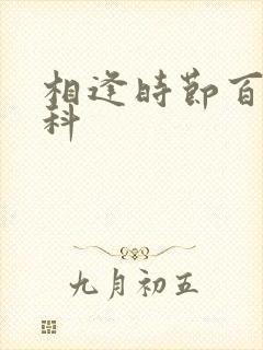 相逢时节百度百科