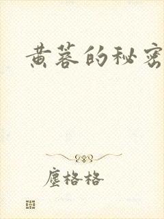 黄蓉的秘密