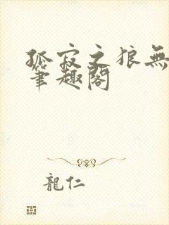 孤寂之狼无删减笔趣阁