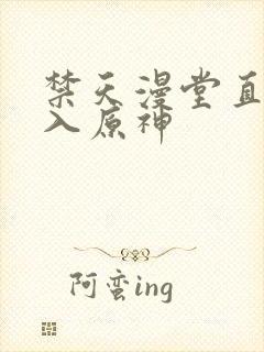 禁天漫堂直接进入原神