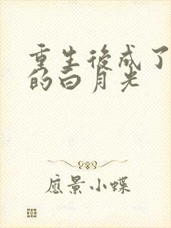 重生后成了皇帝的白月光封面