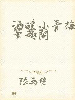 酒酿小青梅po笔趣阁封面