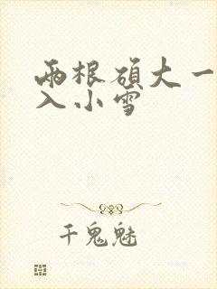 两根硕大一起挤入小雪