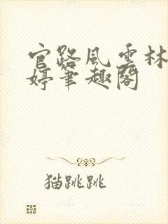 官路风云林海姜婷笔趣阁