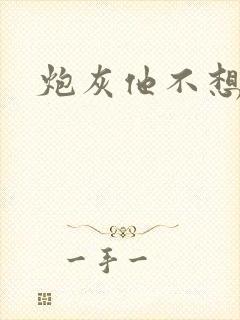 炮灰他不想活了封面