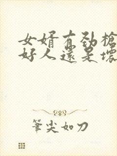 女婿有劲枪枪是好人还是坏人