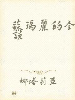 苏玛丽的全部小说