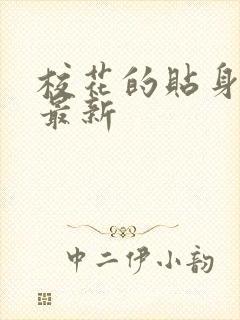 校花的贴身高手最新封面