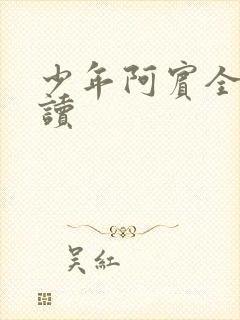 少年阿宾全集阅读