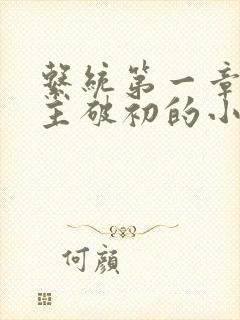 系统第一章给宿主破初的小说