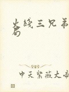 火线三兄弟大结局