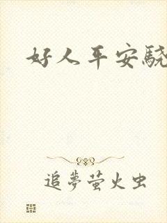 好人平安骁骑校封面
