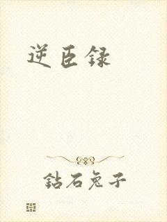 逆臣录封面
