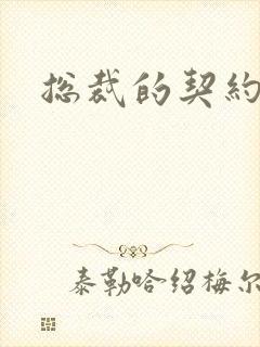 总裁的契约情人