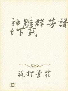 神雕群芳谱txt下载封面