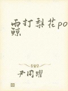 雨打梨花po问鲸