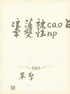 浪荡被cao日常双性np