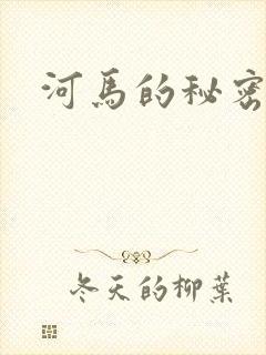 河马的秘密河