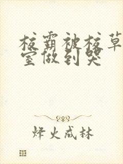 校霸被校草在教室做到哭