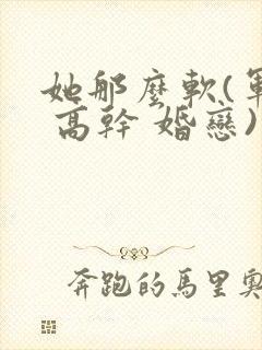 她那么软(军婚 高干 婚恋)完结封面