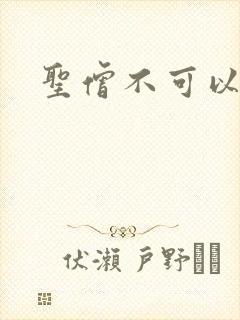 圣僧不可以