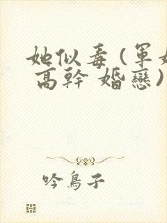 她似毒 (军婚 高干 婚恋)完结