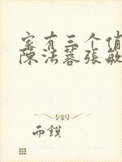 家有三个俏媳妇陈法蓉张敏