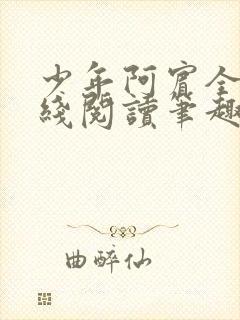 少年阿宾全文在线阅读笔趣阁