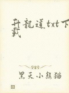 升龙道txt下载