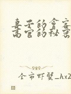 妻子的会客厅 高官的秘密封面