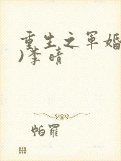 重生之军婚(h)李晴