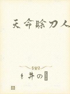 天命赊刀人封面