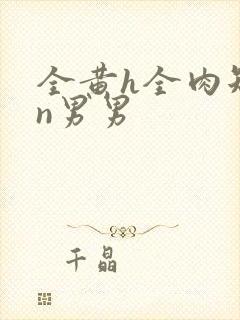 全黄h全肉短篇n男男